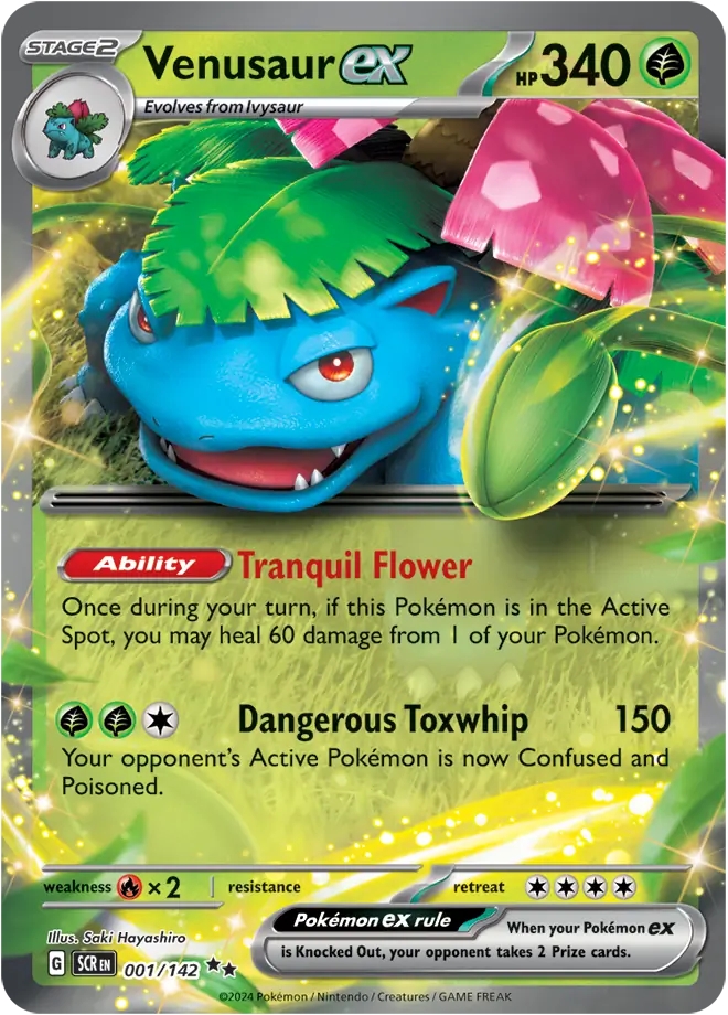001 - Venusaur EX - SCR