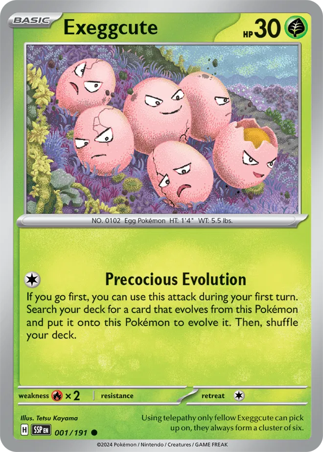 001 - Exeggcute - SSP