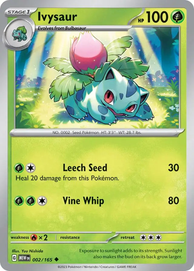 002 - Ivysaur - MEW