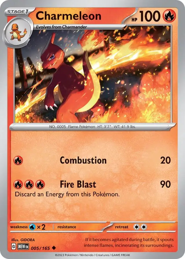 005 - Charmeleon - MEW