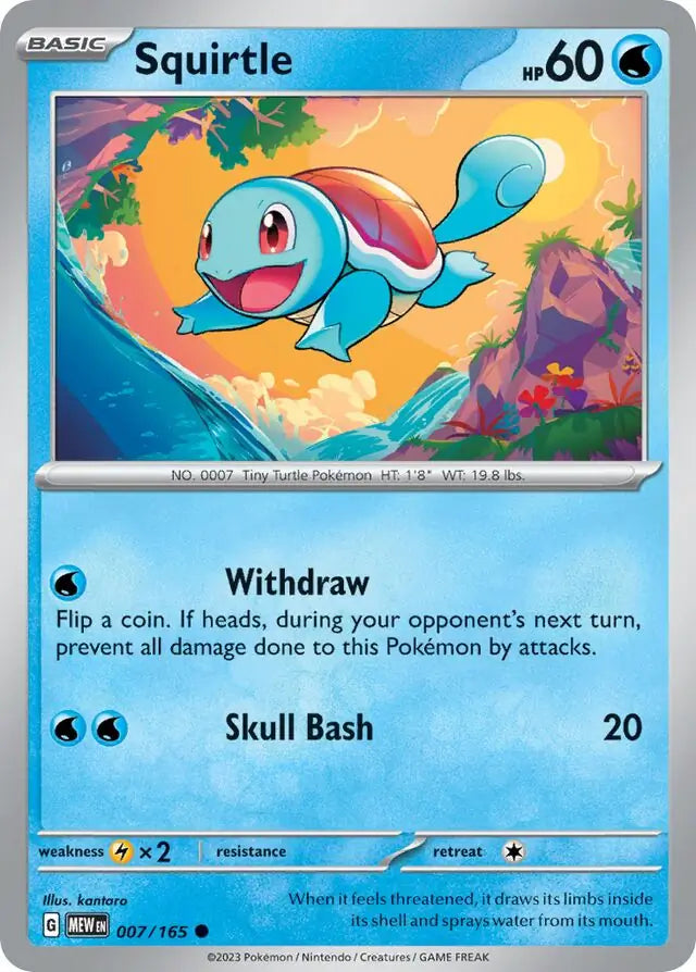 007 - Squirtle - MEW