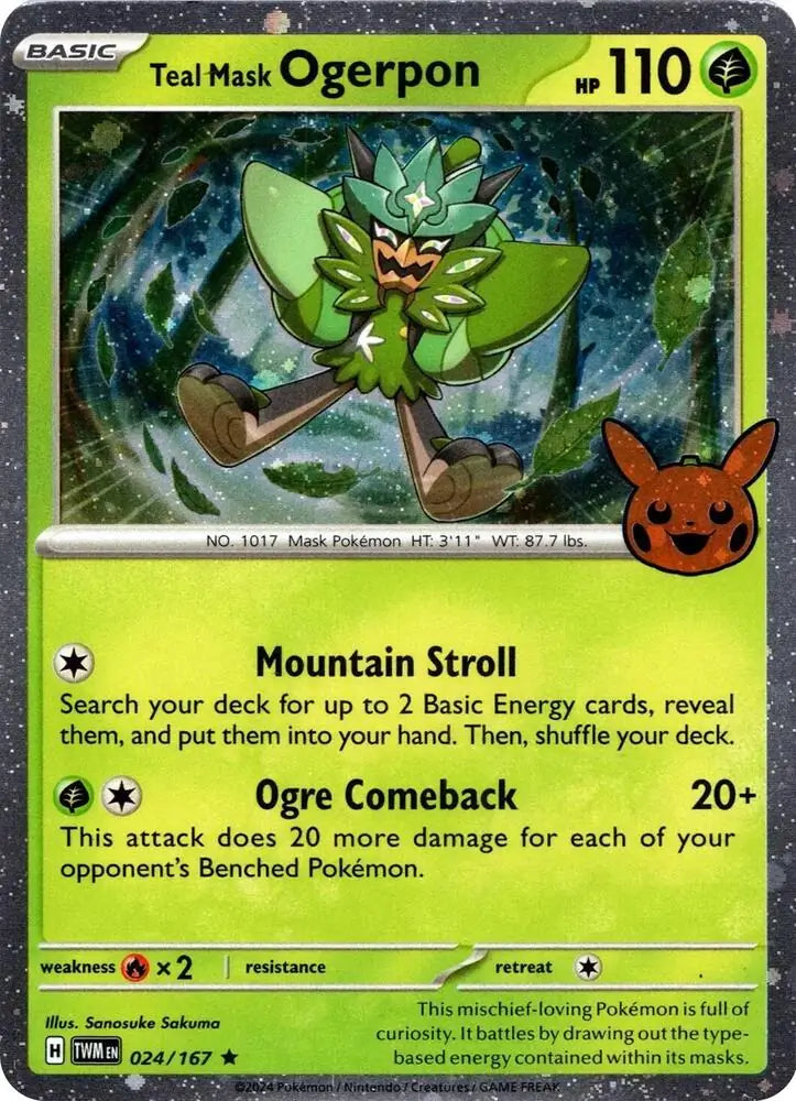 024 - Teal Mask Ogerpon - T&T24