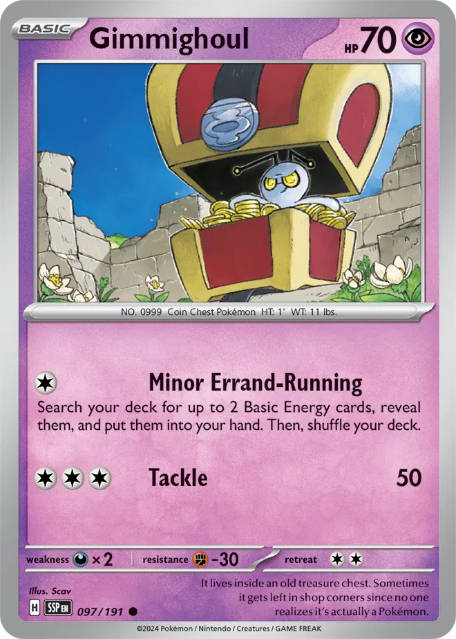 097 - Gimmighoul - SSP