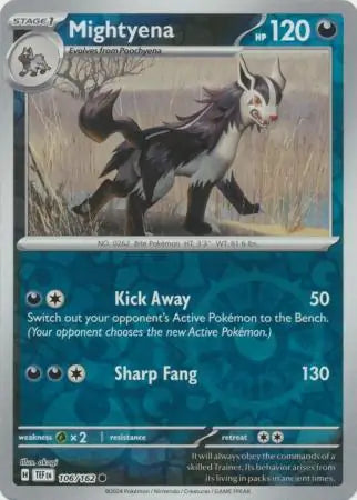 106 - Mightyena - TEF