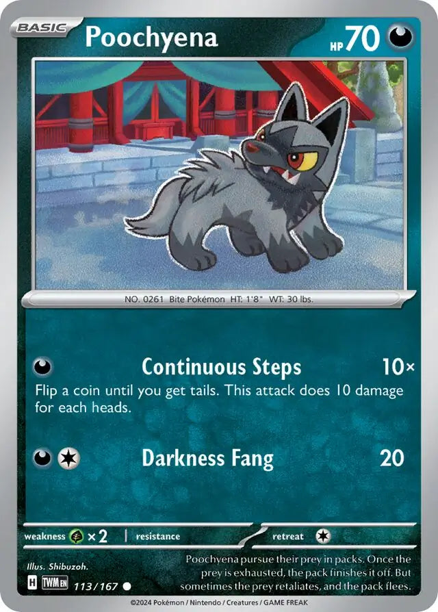 113 - Poochyena - TWM