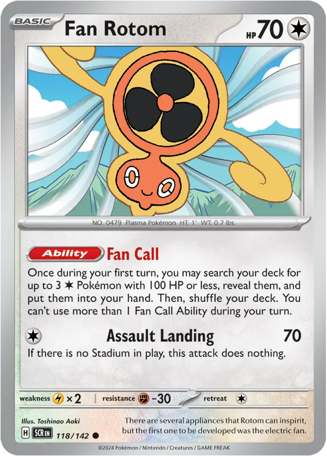 118 - Fan Rotom - SCR