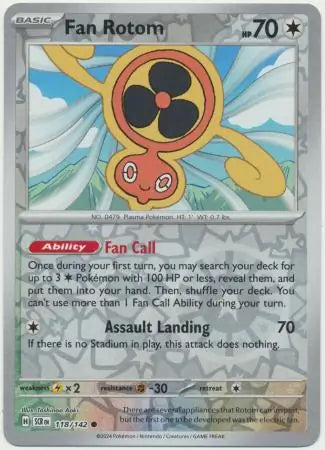 118 - Fan Rotom - SCR