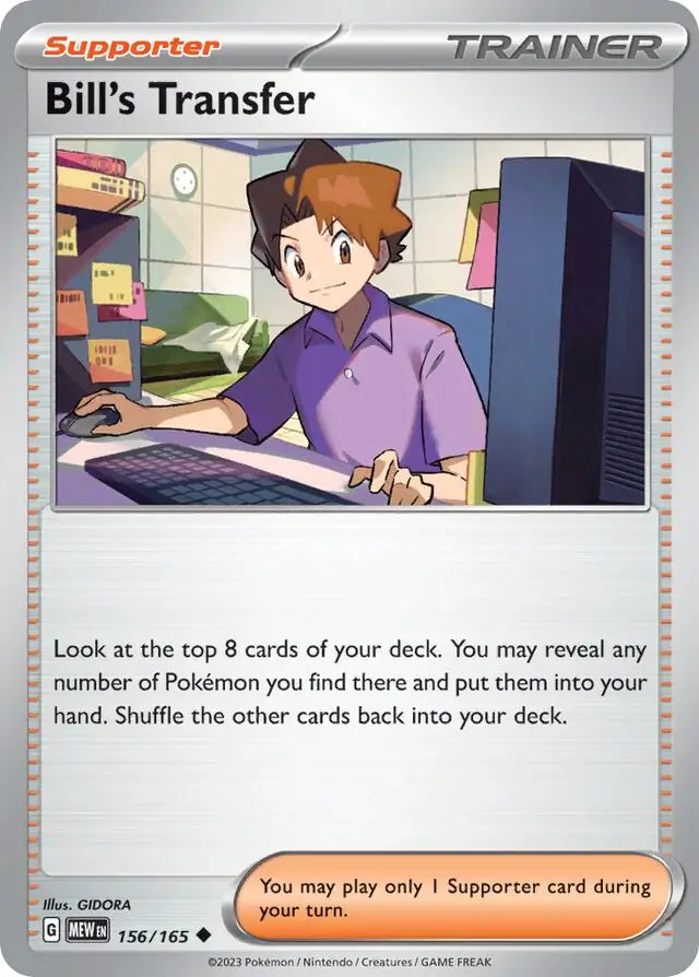 156 - Bill's Transfer - MEW