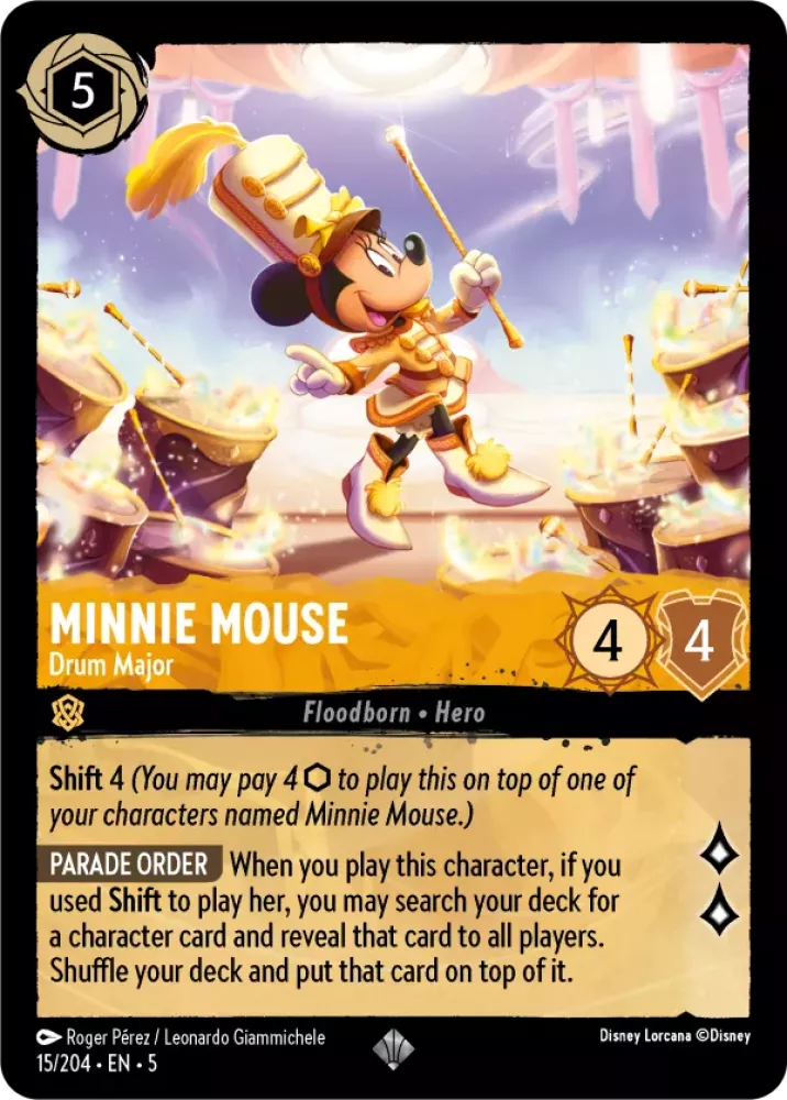 015 - Minnie Mouse - Drum Major - Shimmering Skies