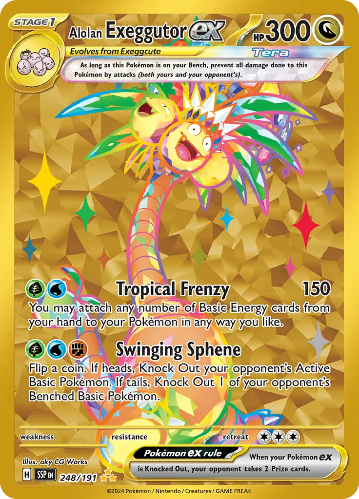248 - Alolan Exeggutor EX - SSP
