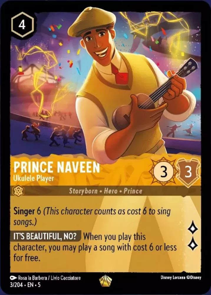 003 - Prince Naveen - Ukulele Player - Shimmering Skies