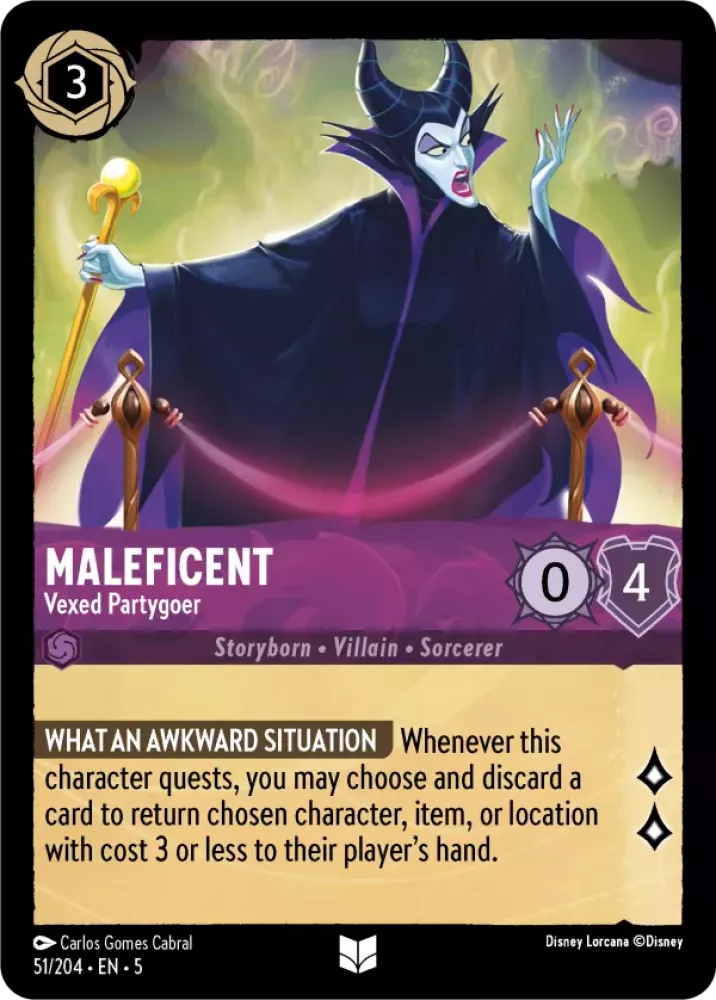 051 - Maleficent - Vengeful Sorceress - Shimmering Skies
