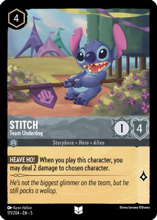 171 - Stitch - Team Underdog - Shimmering Skies