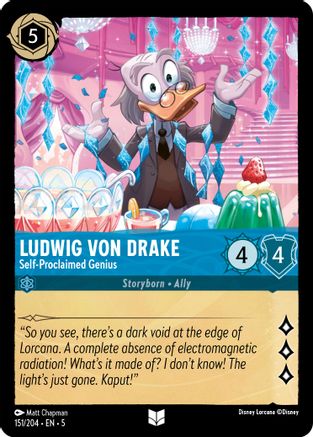 151 - Ludwig von Drake - Self Proclaimed Genius - Shimmering Skies