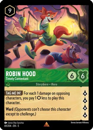 069 - Robin Hood - Timely Contestant - Shimmering Skies