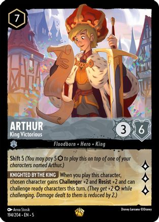 194 - Arthur - King Victorious - Shimmering Skies