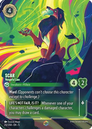 212 - Scar - Vengeful Lion - Shimmering Skies