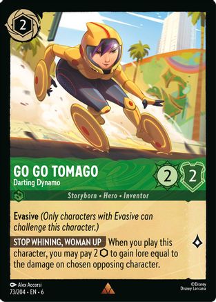 073 - Go Go Tomago - Darting Dynamo - Azurite Sea