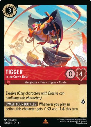 126 - Tigger - In the Crow's Nest - Azurite Sea