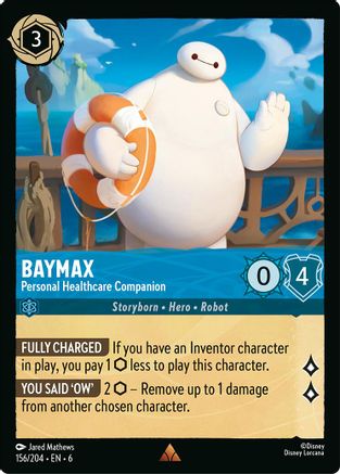 156 - Baymax - Personal Healthcare Companion - Azurite Sea