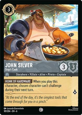 181 - John Silver - Ship's Cook - Azurite Sea