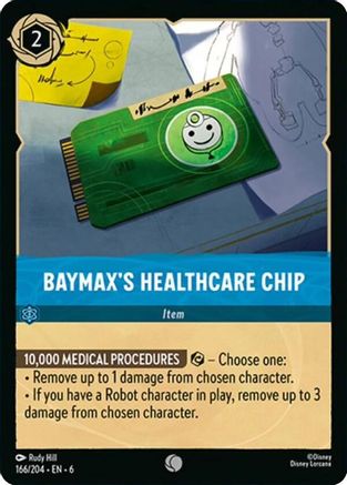 166 - Baymax's Healthcare Chip - Azurite Sea