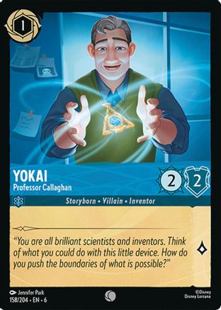158 - Yokai - Professor Callaghan - Azurite Sea