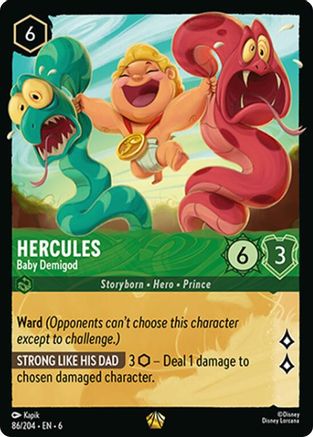 086 - Hercules - Baby Demigod - Azurite Sea