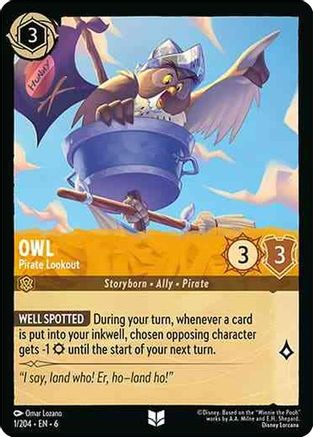 001 - Owl - Pirate Lookout - Azurite Sea