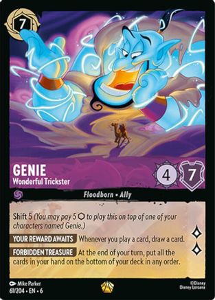 061 - Genie - Wonderful Trickster - Azurite Sea