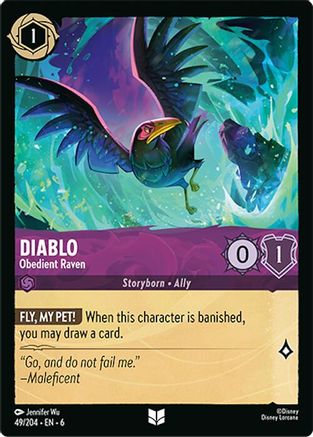 049 - Diablo - Obedient Raven - Azurite Sea