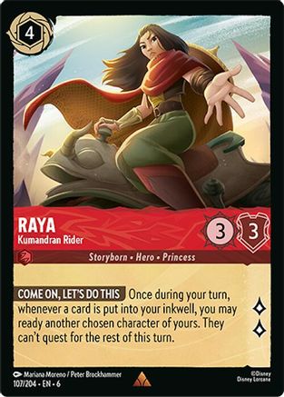 107 - Raya - Kumandran Rider - Azurite Sea