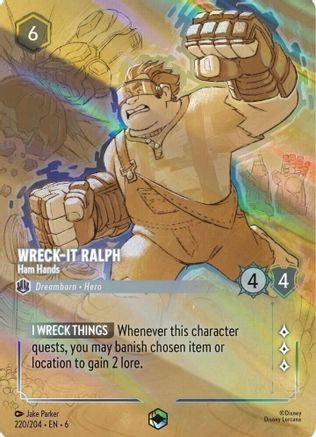 220 - Wreck-It Ralph - Ham Hands - Azurite Sea