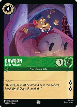 077 - Dawson - Basil's Assistant - Azurite Sea