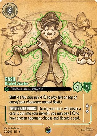 212 - Basil - Disguised Detective - Azurite Sea