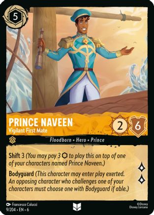 009 - Prince Naveen - Vigilant First Mate - Azurite Sea