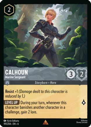 191 - Calhoun - Marine Sergeant - Azurite Sea