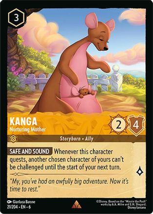 021 - Kanga - Nurturing Mother - Azurite Sea
