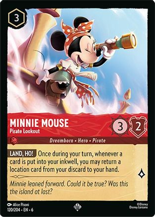 120 - Minnie Mouse - Pirate Lookout - Azurite Sea