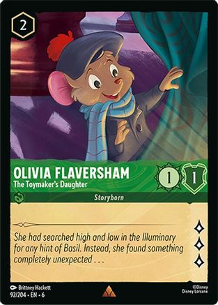 092 - Olivia Flaversham - The Toymaker's Daughter - Azurite Sea