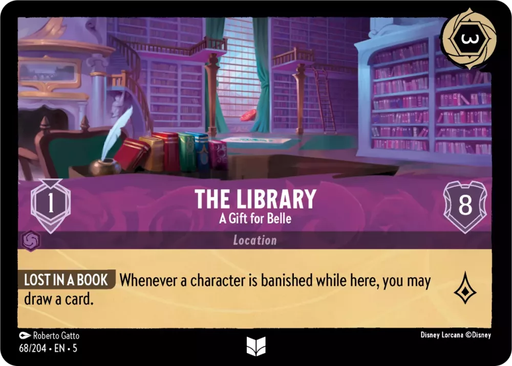068 - The Library - A Gift for Belle - Shimmering Skies
