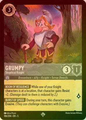 186 - Grumpy - Sceptical Knight - Shimmering Skies