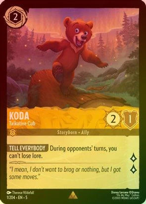 001 - Koda - Talkative Cub - Shimmering Skies
