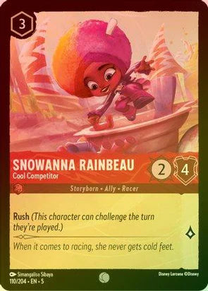 110 - Snowanna Rainbeau - Cool Competitor - Shimmering Skies