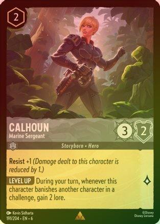 191 - Calhoun - Marine Sergeant - Azurite Sea