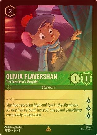 092 - Olivia Flaversham - The Toymaker's Daughter - Azurite Sea