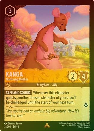 021 - Kanga - Nurturing Mother - Azurite Sea