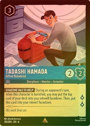 155 - Tadashi Hamada - Gifted Roboticist - Azurite Sea