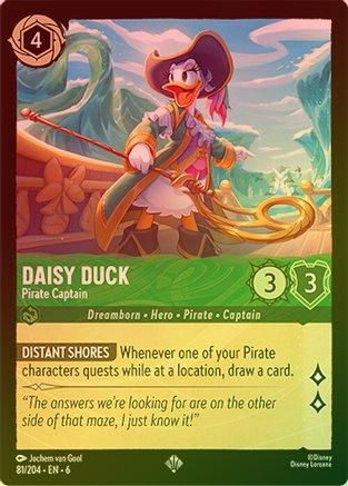 081 - Daisy Duck - Pirate Captain - Azurite Sea