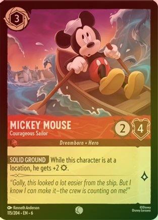 115 - Mickey Mouse - Courageous Sailor - Azurite Sea